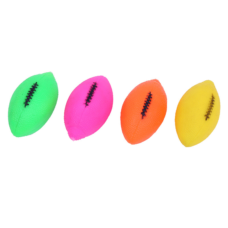 Perro juguete mascota vinilo interactivo sonido perro juguete peluche mordedura-resistente Limpieza de dientes fábrica de rugby al por mayor