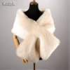 Beige super soft and wide shawl