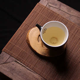 手工竹编茶席禅意桌旗仿古竹帘壶承杯垫隔热垫竹制品厂家批发直销