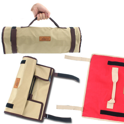 Outdoor camping Ground nail Storage bag Tent pegs Hammer portable simple and easy tool kit Storage bag Large