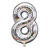 Decorations, big digital balloon, 32inch, Birthday gift