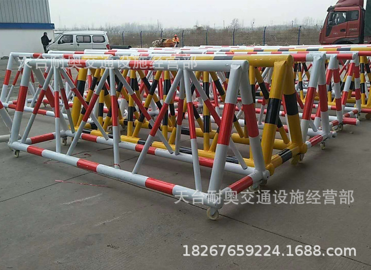 拒马路障移动护栏防冲撞路障拒马部队防恐防暴阻车路障安全交通