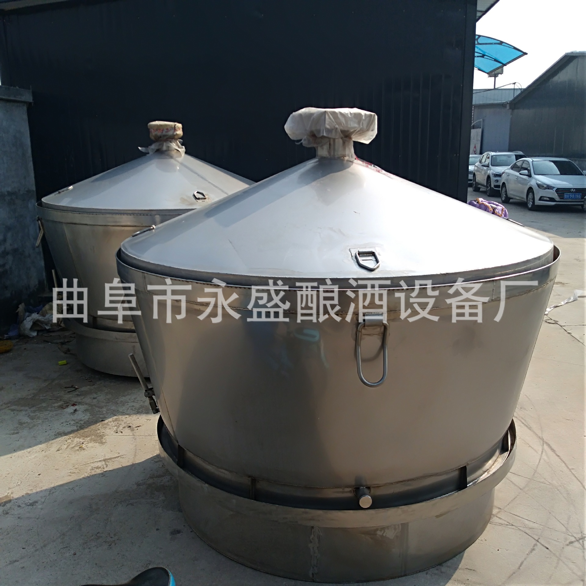 源头厂家生产纯粮食酒酿造设备 大型吊锅 冷却器生产厂家