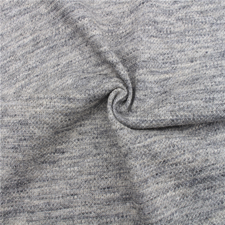 厂家 供应针织CVC段彩珠地网眼布 针织网眼布 针织面料