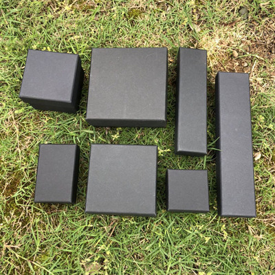 創意天地蓋飾品牛皮紙包裝盒定制戒指禮品盒項鏈包裝紙盒定制批發