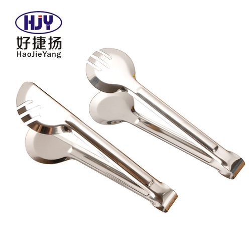 Multifunctional stainless steel bread cake clip food food clip barbecue steak clip buffet clip baking tool