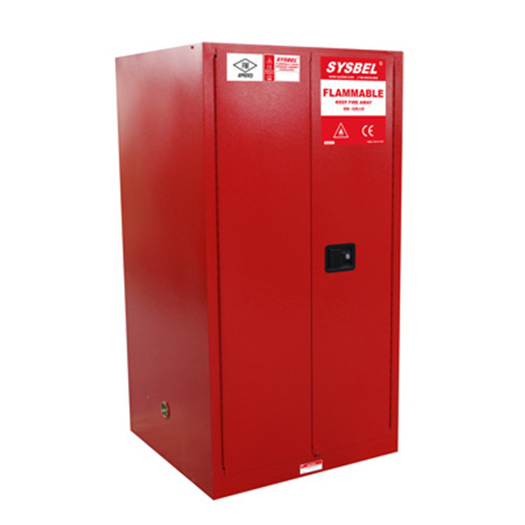 西斯贝尔WA810600R可燃液体防火安全柜 60加仑红色安全柜，防爆柜