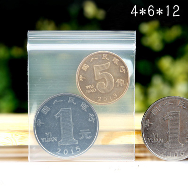 4*6食品级透明密封塑料包装袋批发 耐用塑料自立袋供应 量大从优|ru