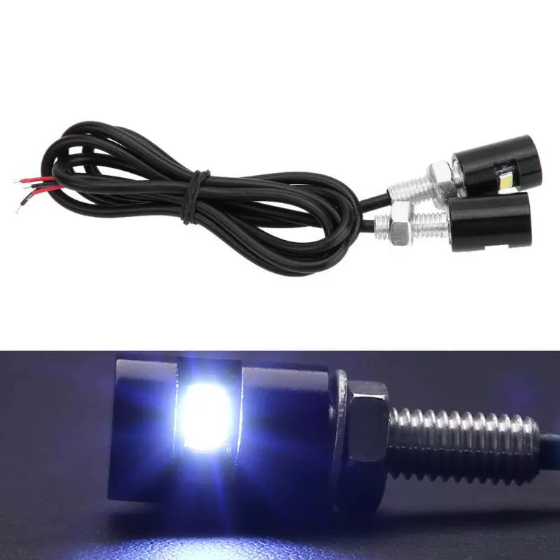 Заводская прямые продажи автомобильный винт свет номерной знак свет 5630 1smd светодиодный фонарь номерного знака мотоцикла орлов глаз