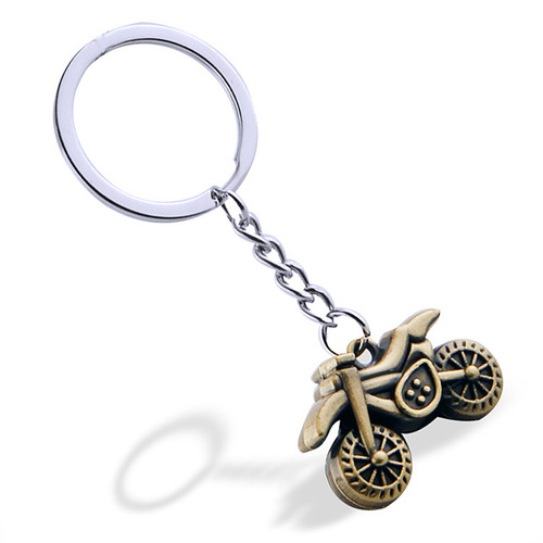 Motorcycle Keychain Off-Road Motorcycle Keychain Metal Keychain Zinc Alloy Keychain GX-021