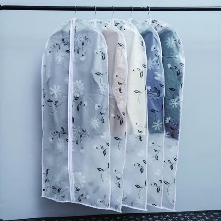 防塵罩衣服防塵套挂式衣物防塵袋加厚挂衣袋家用大衣罩衣袋西裝