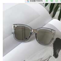 明星款眼镜_杨幂同款墨镜2018新款圆脸红明星