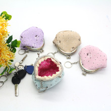 高档手工零钱包 印花小钱包 布艺硬币包 口金包小礼物批发