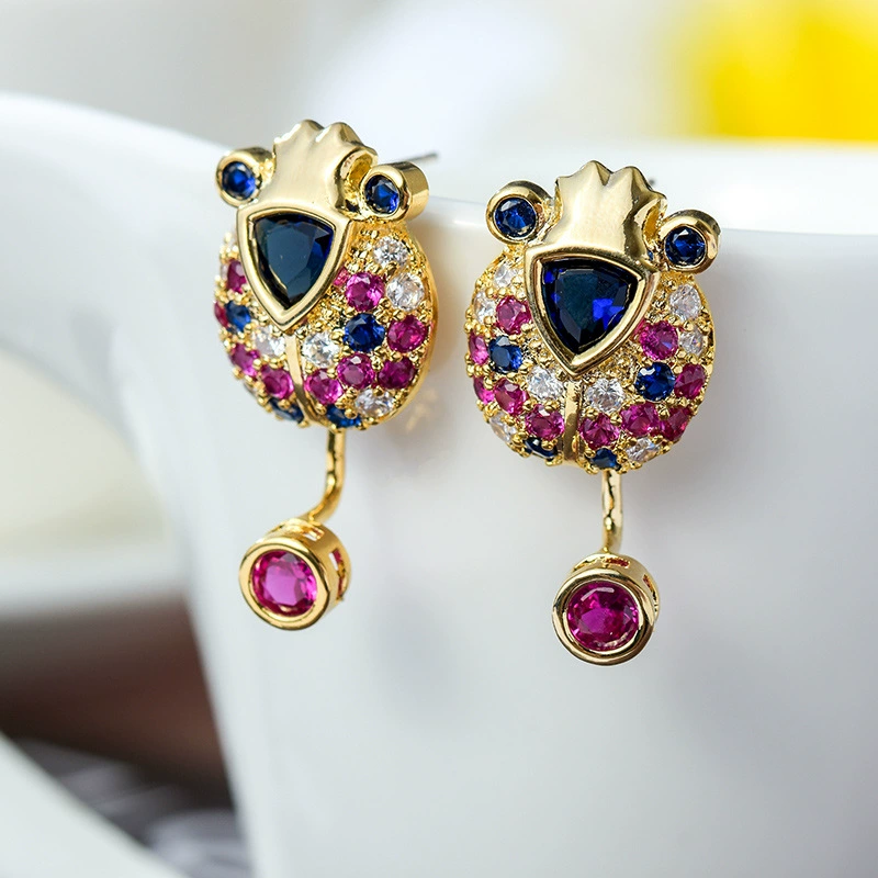 Серьги 欧蒂娜, серебряные иглы, модный цирконий, серебро 925 пробы, корейский стиль, оптовая продажа