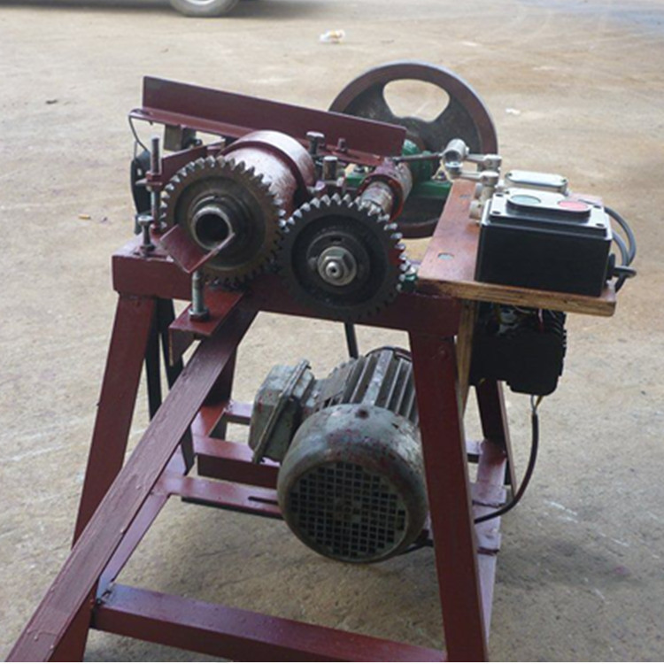 木工自动圆棒螺纹机 简易圆棒开牙机 扫把柄开牙机