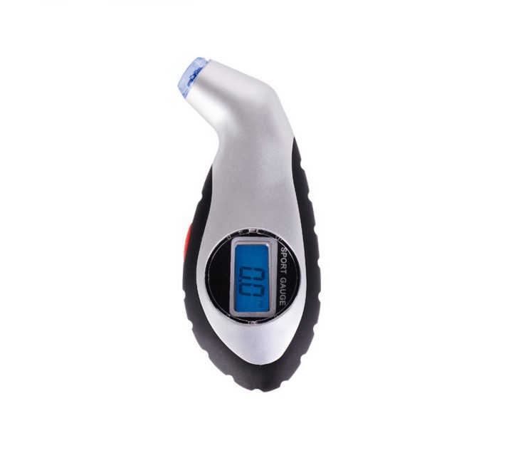 Car Precision Measuring Car Tire Pressure Meter LED Liquid Crystal Blue Display Electronic Digital Tire Pressure Meter