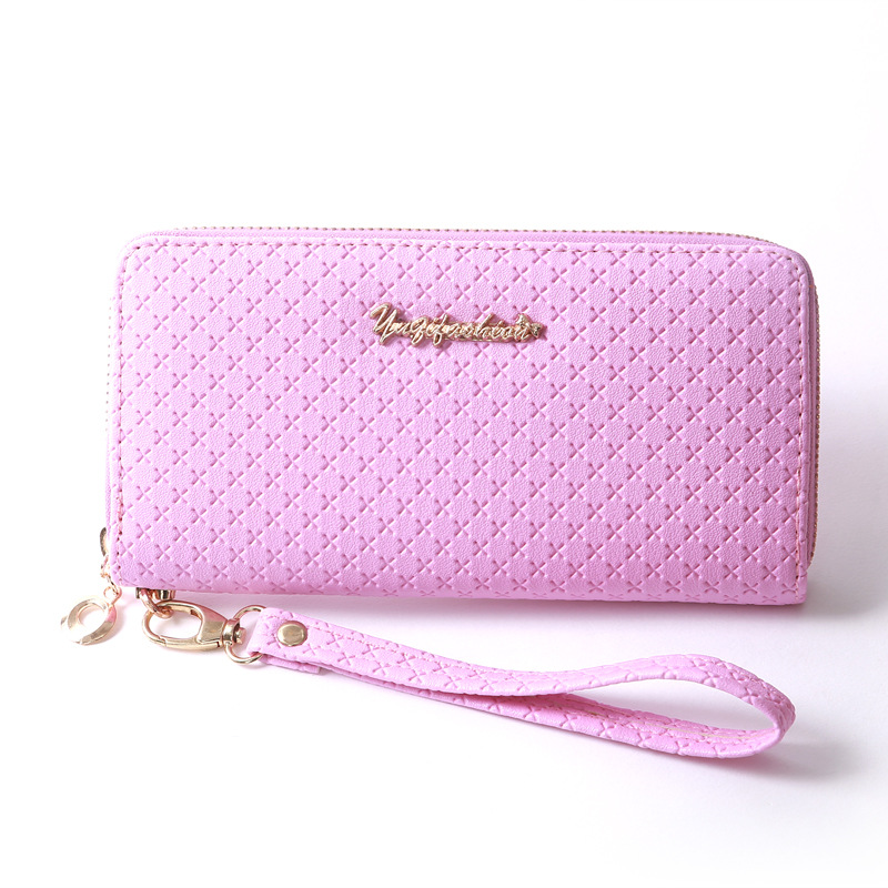 Korean-style Embossed Zipper Wallet display picture 18