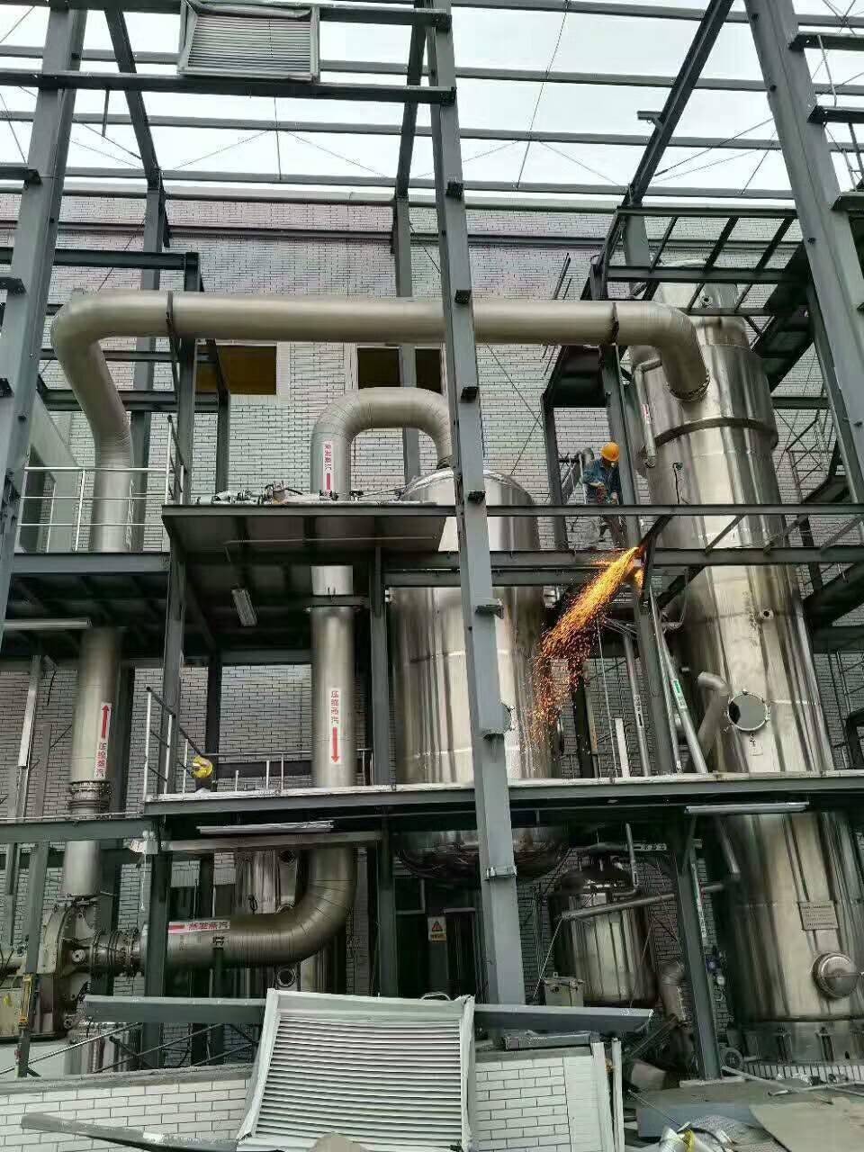 出售二手蒸发器 强制外循环蒸发器 316L/2205双相钢mvr蒸发器