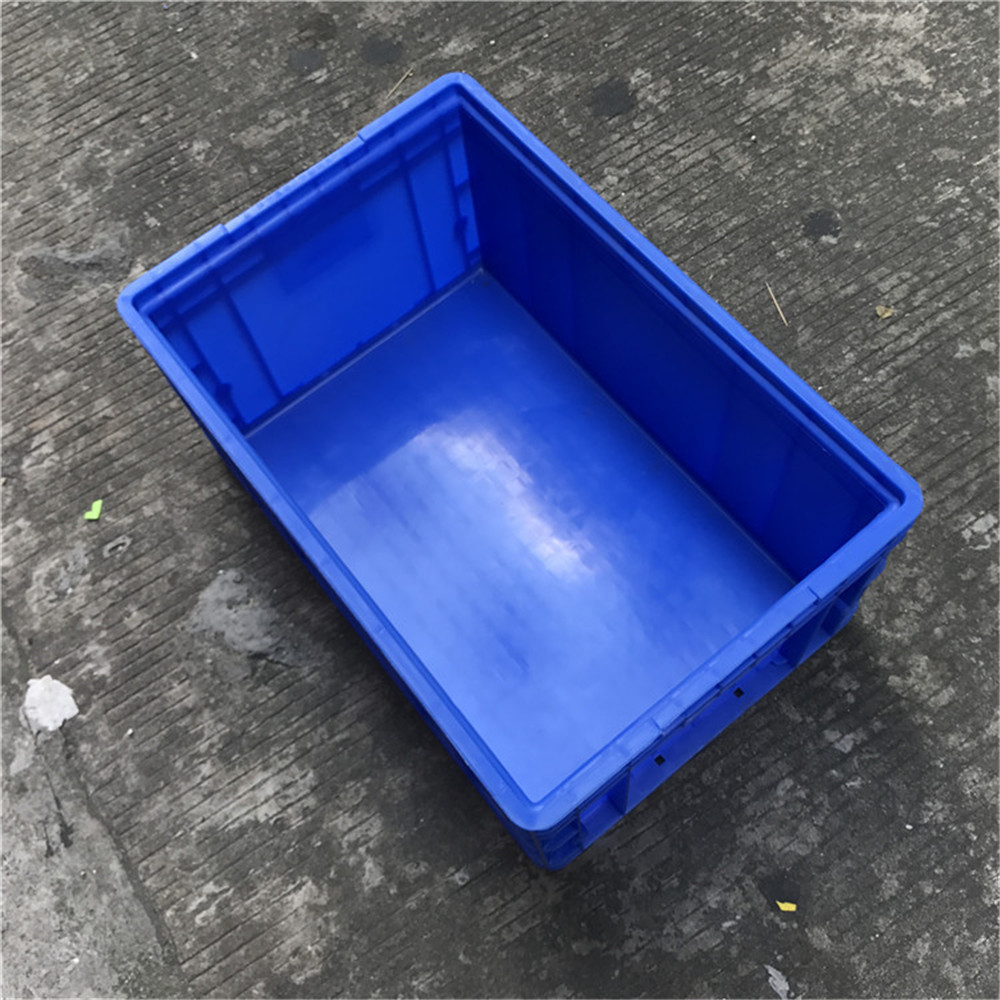 600*400*280电子元件行业 EU4628物流周转箱 汽摩零件塑料箱