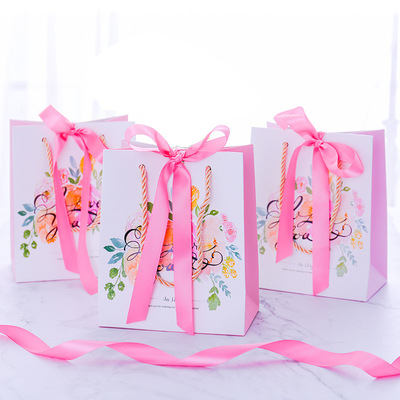 礼品盒手提袋创意礼物盒包装袋小号喜糖盒礼品袋批发|ms