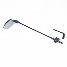 山地自行车骑行安装配件头盔后视镜迷你反光镜360度可调观后镜