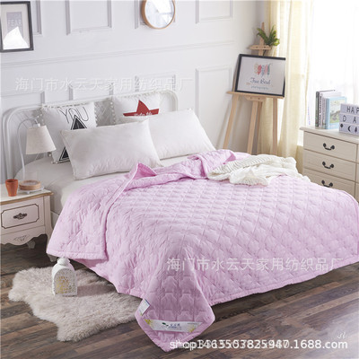 【送礼盒】厂家会销礼品被 学生空调被礼品夏凉被 磨毛压花被批发