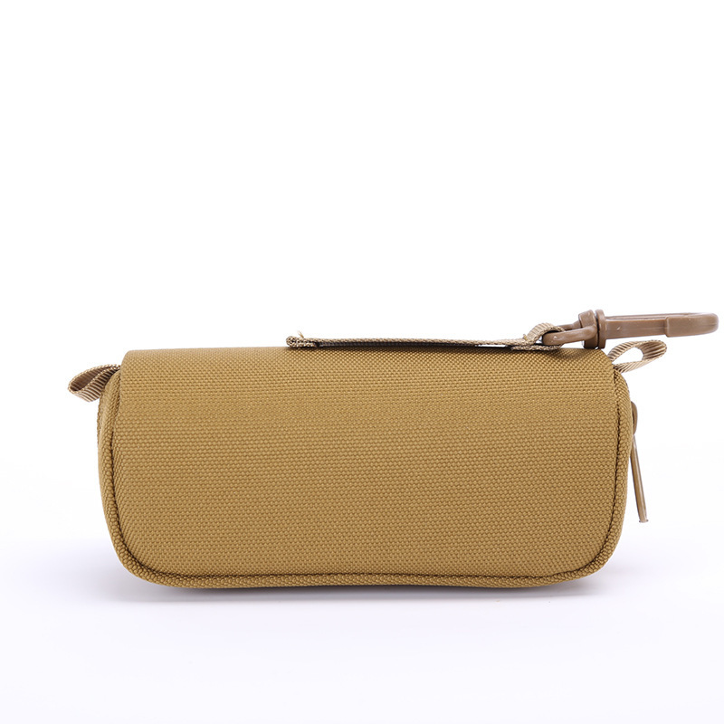 Shangwu Glasses Case Outdoor Sports Zipper Case Molle Thickeneded Wear-Resistant Waterproof and Pressure-Resistant Glasses Case Sunglasses