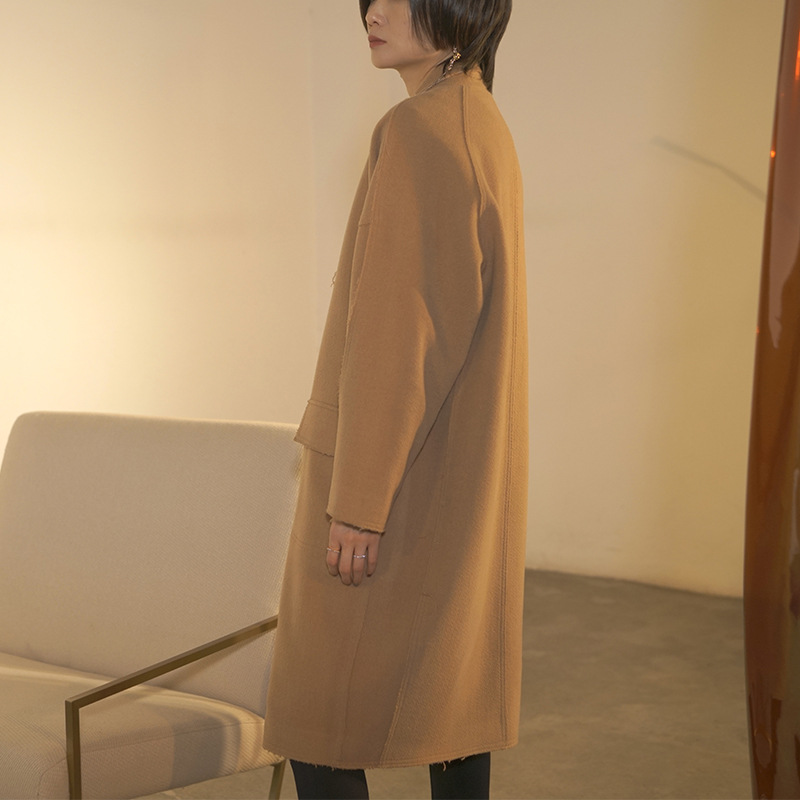Women's Mid-length Cashmere Coat 3