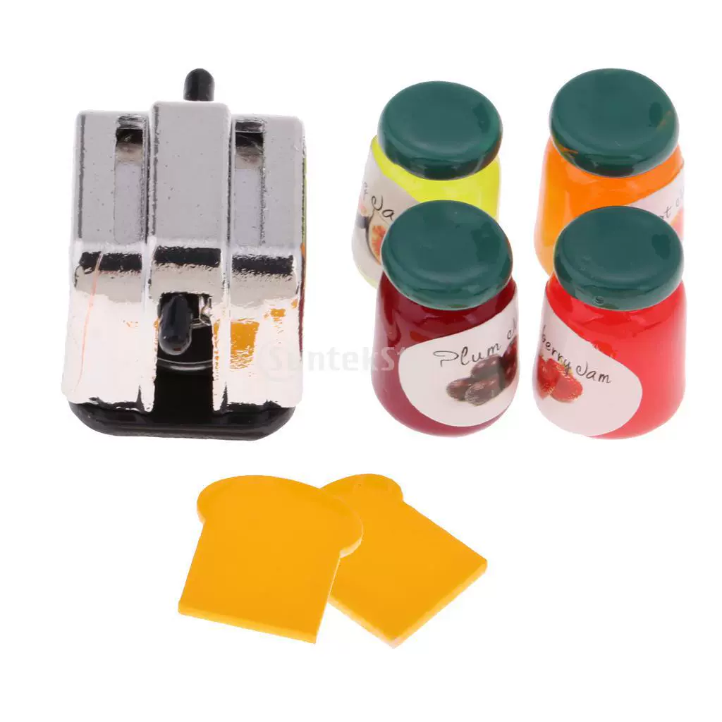 Аксессуары для кукольного домика [кукольная кухонная хлебопечка для варенья] модель мини-кухни