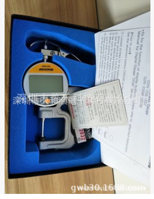 日本peacock孔雀牌数显厚度计G2N-255 测厚规