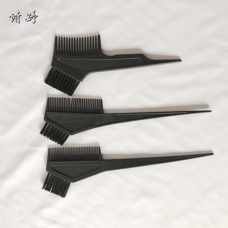 pp材質時尚韓式染美發用品發廊用焗油梳顏色材質可定制染發工具
