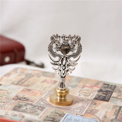 customized Wax seal Gift Set personality customized Invitation card Seal Seal Customized marry A birthday present