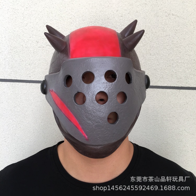 堡垒之夜周边角色rust Lord面具万圣节道具cosplay游戏fortnite头 阿里巴巴