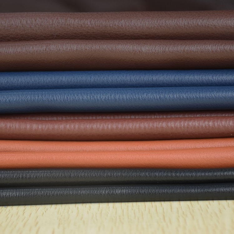 头层彩色纳帕小摔纹牛皮现货批发 水染全粒面小摔纹真皮皮料厂家