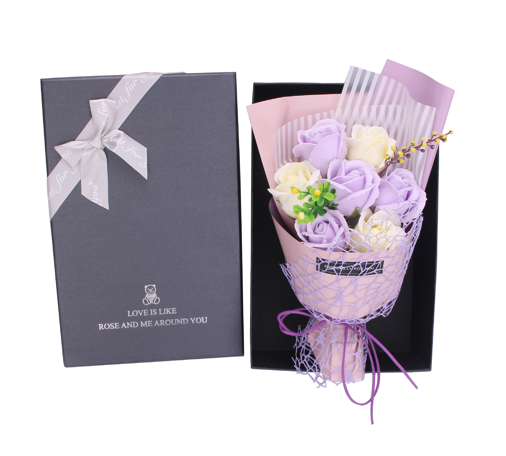 小小熊黑盒7朵紫