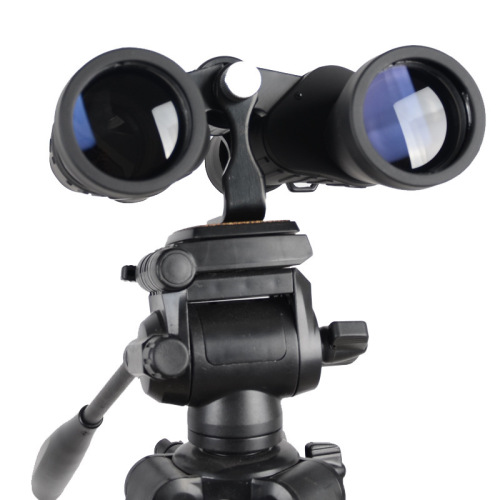 Cross-border telescope tripod connector, all-metal L-shaped adapter, binoculars adapter stand