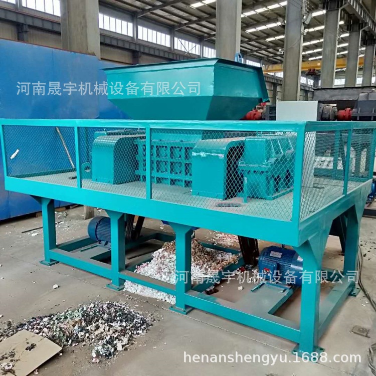 供应废旧pvc门窗撕碎机 1000型塑料管材撕碎机 齿辊式模板破碎机
