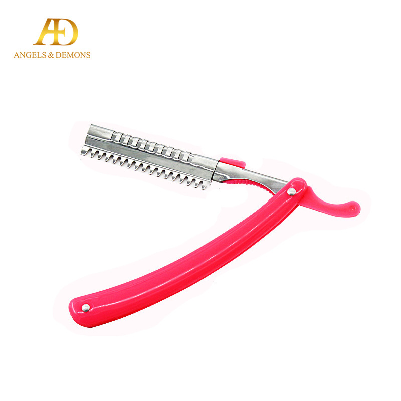 折叠修眉刀刮眉刀修眉器化妆师专用眉毛刀刮毛刀送不锈钢眉刀|ru