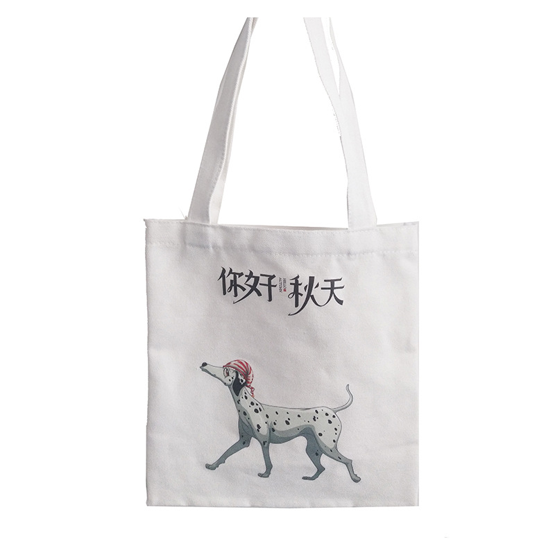 源头厂家来图来样定做纯色帆布手提袋 学生手工DIY帆布包