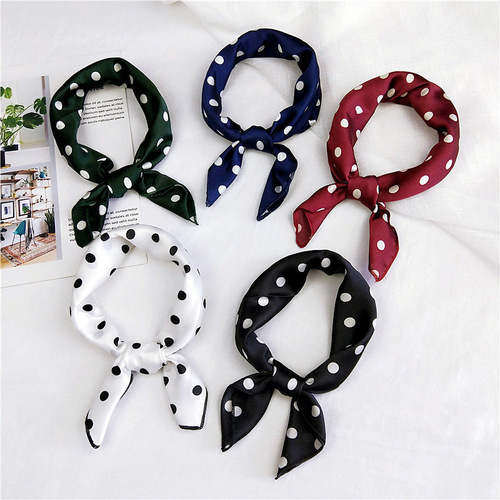 50 small square scarf silk scarf female small scarf summer Korean stewardess professional spring and autumn decoration Korean version wholesale