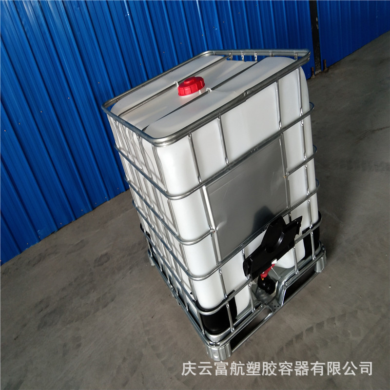 铁托底1000L方桶IBC吨桶  框架1立方方桶 千升桶价格
