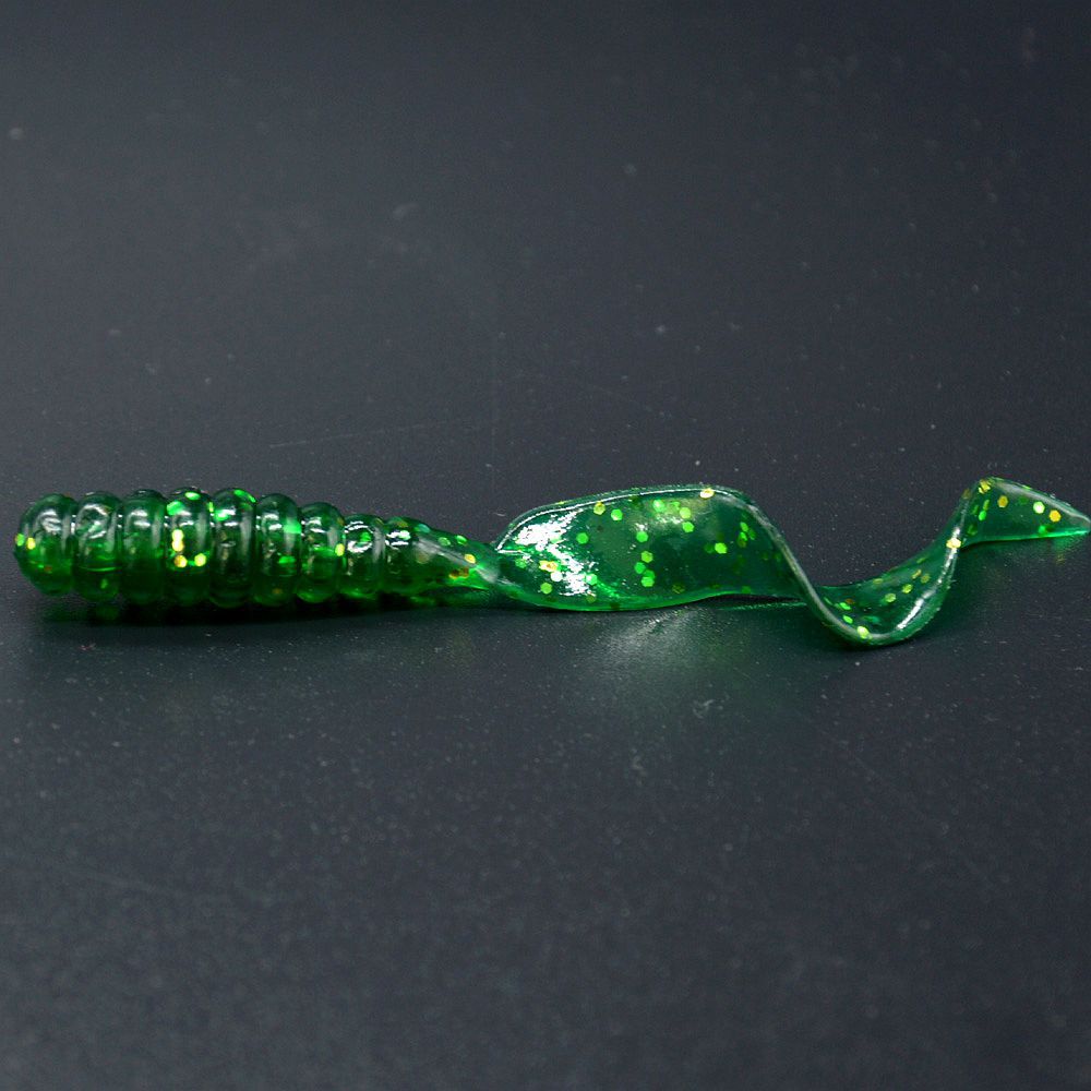 Soft Grubs Lures 60mm 2g Curl Tail Grubs Fresh Water Bass Swimbait Tackle Gear