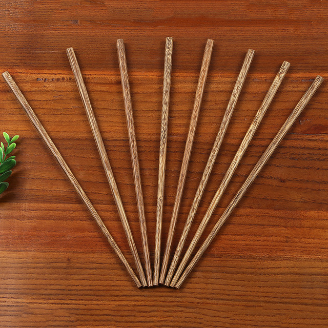 cánh gà đũa gỗ đũa món quà 10 cặp nạp nóng khách sạn có thể được tùy chỉnh biểu tượng Đũa