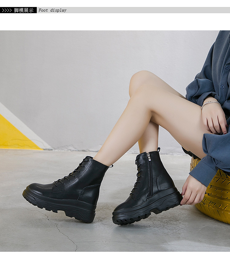 Bottes femme en En cuir - Ref 3355155 Image 16