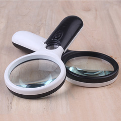 LED-lit ball-tipped 90M diameter optical reading high-quality binocular magnifier 6903AB
