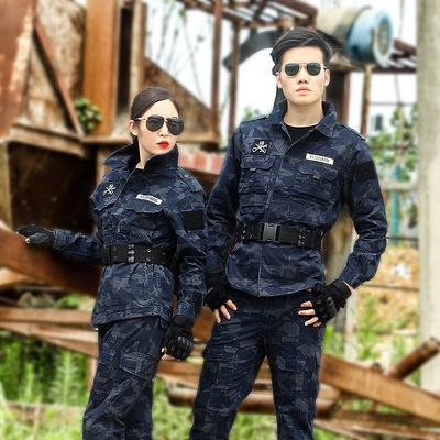 outdoors Army fans Clothes & Accessories quality goods Uniform suit train Autumn and winter thickening Camouflage Training clothes Field operation tactics