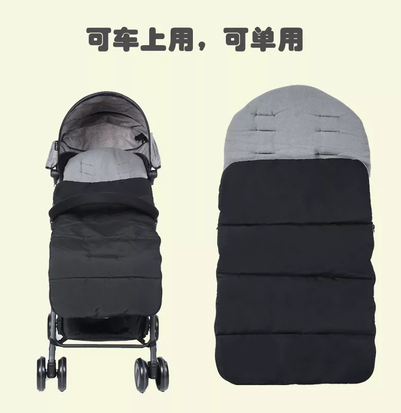 婴儿推车保暖脚套 通用童车垫加棉加厚秋冬儿童抱被批发外出专用