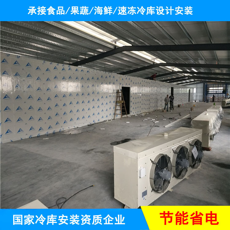 广州冷库冰粒冷藏组合食用冷藏库冷冻安装变频冰河节能