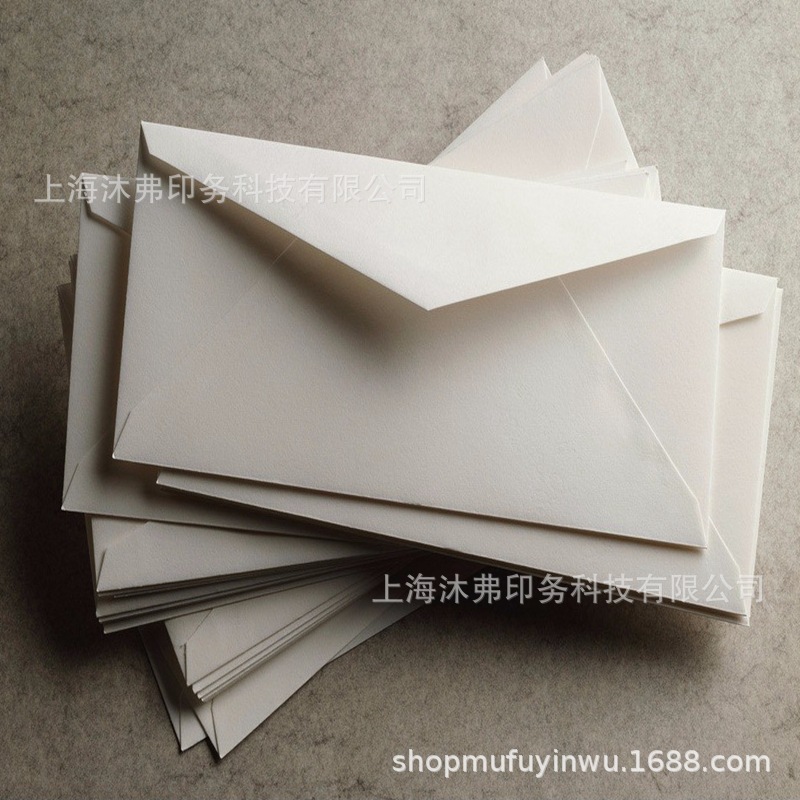 西式双胶纸信封定制印刷 烫金西式信封定做源头厂家直销包邮