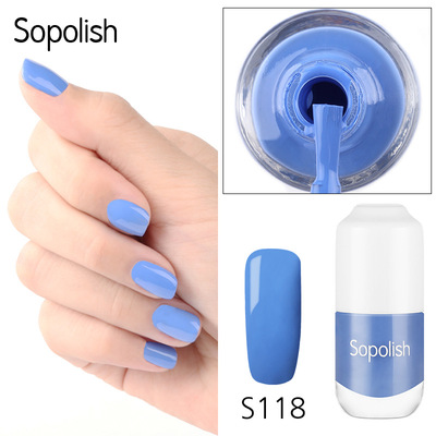 Sopolish's new fast-drying, environmentally friendly nail polish bottle 8ml